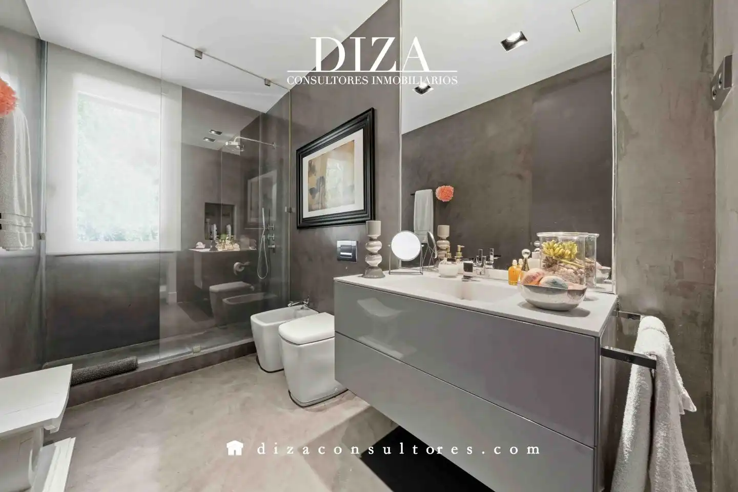 Baño de Casa o chalet en venta en Boadilla del Monte con Aire acondicionado, Calefacción y Jardín privado