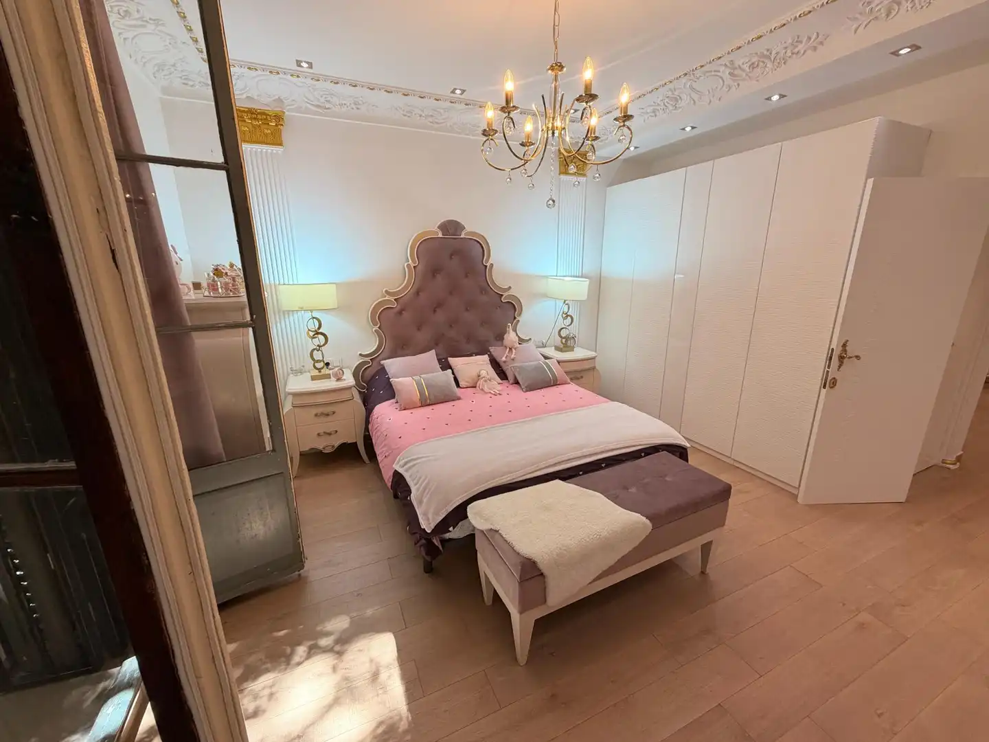 Schlafzimmer von Maisonette zum Verkauf in Barcelona mit Klimaanlage, Terrasse und Balkon