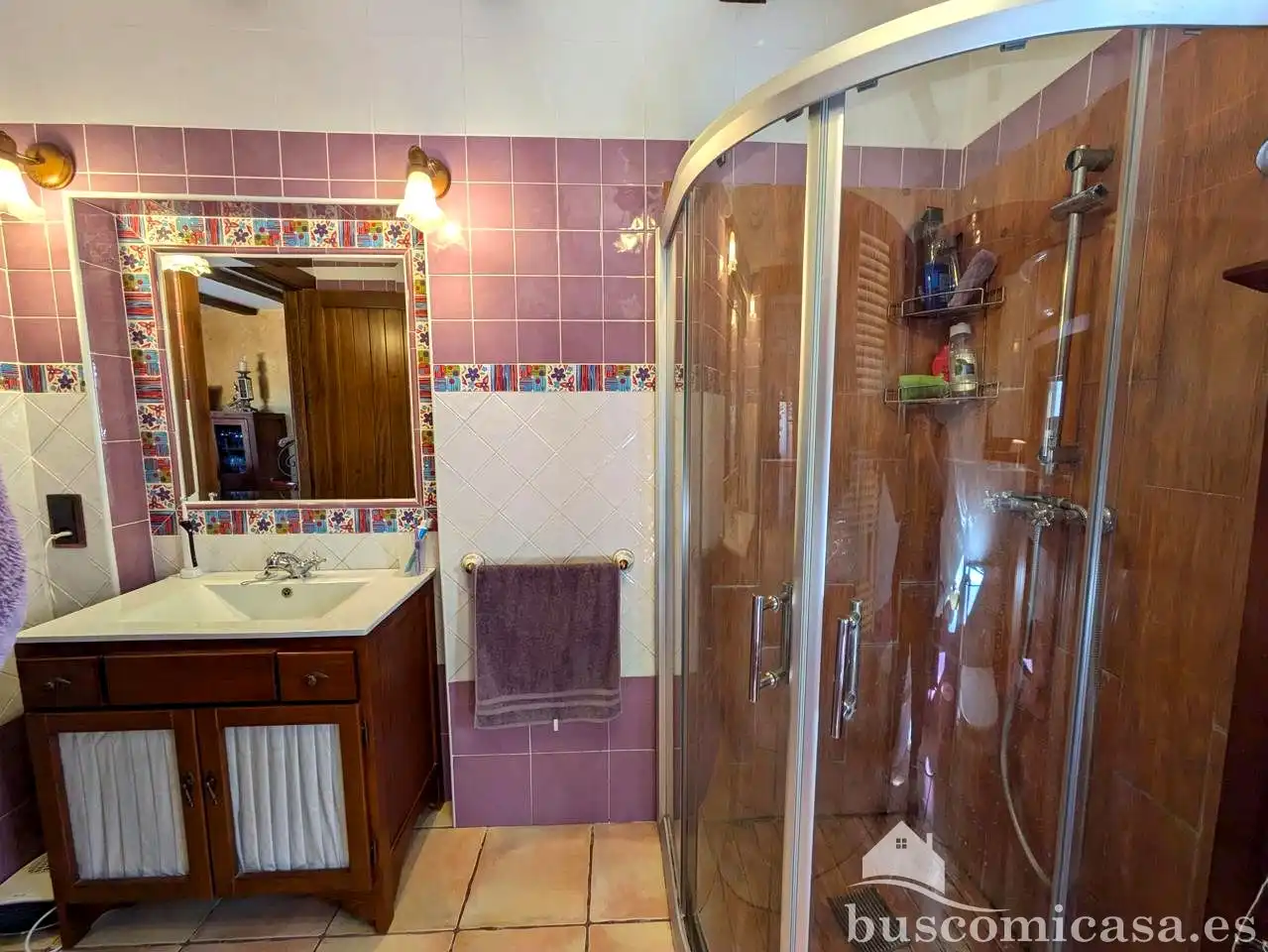 Baño de Finca rústica en venta en Linares con Aire acondicionado, Calefacción y Jardín privado