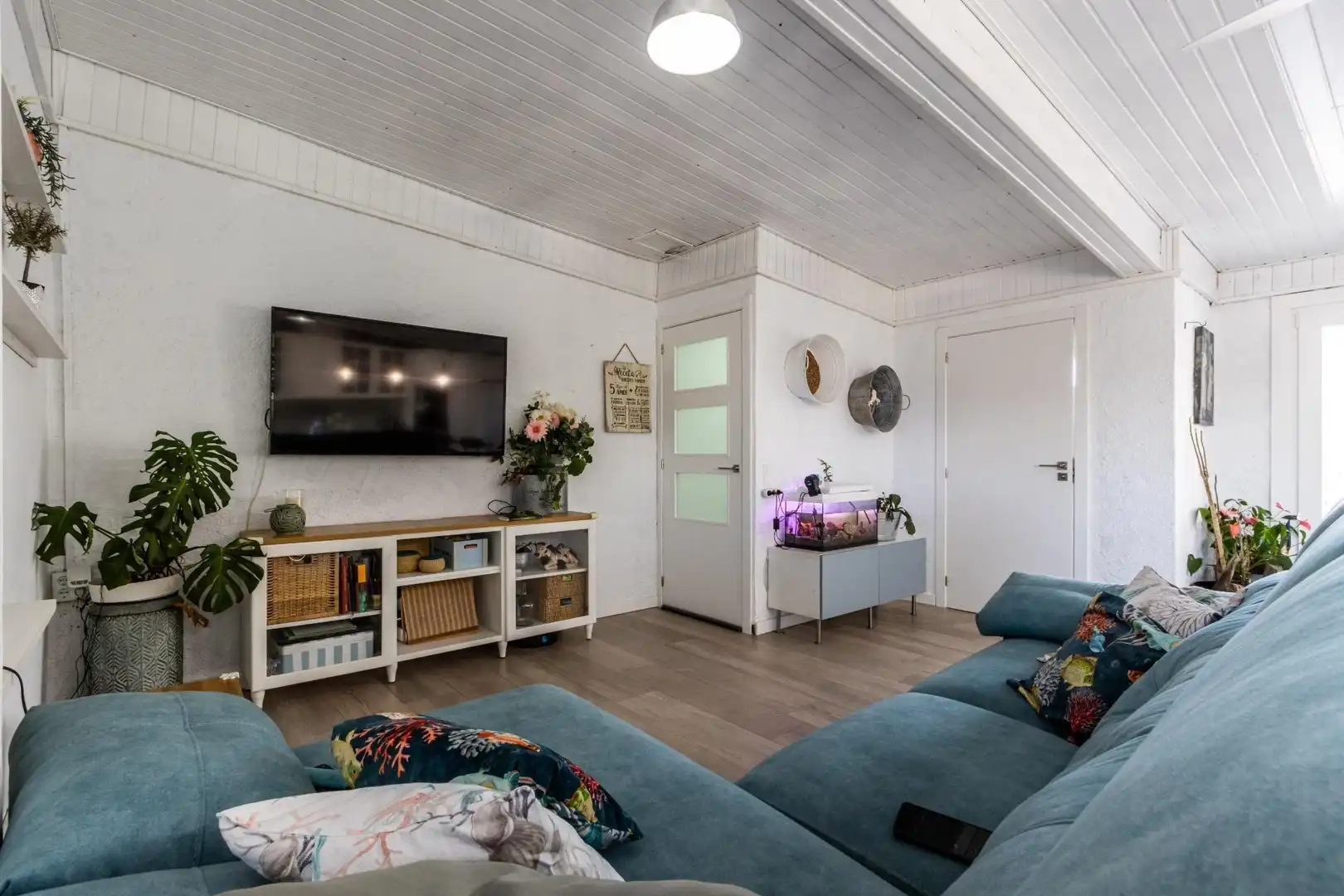 Sala de estar de Casa o chalet en venta en Terrassa con Aire acondicionado, Calefacción y Jardín privado