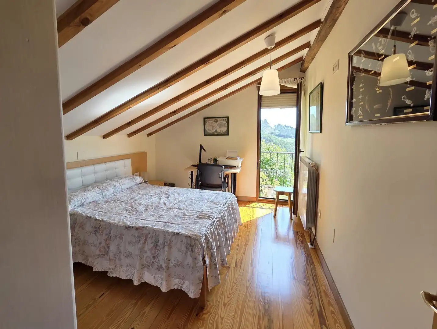 Schlafzimmer von Haus oder Chalet zum Verkauf in Piélagos mit Privatgarten, Terrasse und Abstellraum