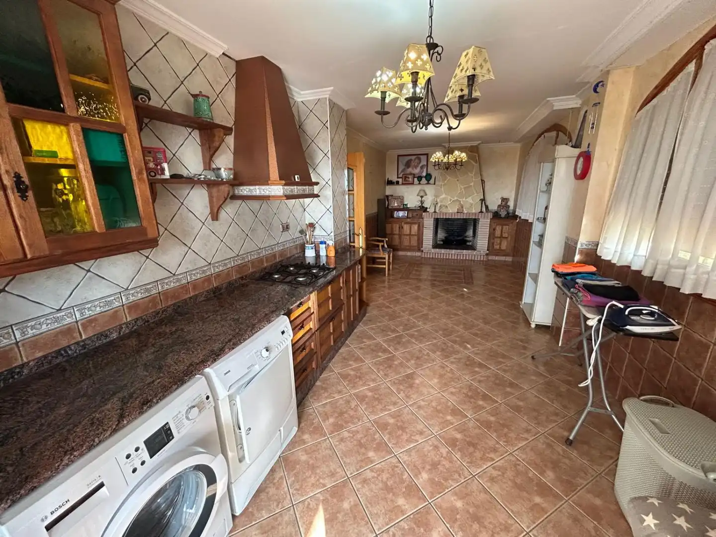 Küche von Country house zum Verkauf in Crevillent mit Heizung, Privatgarten und Schwimmbad