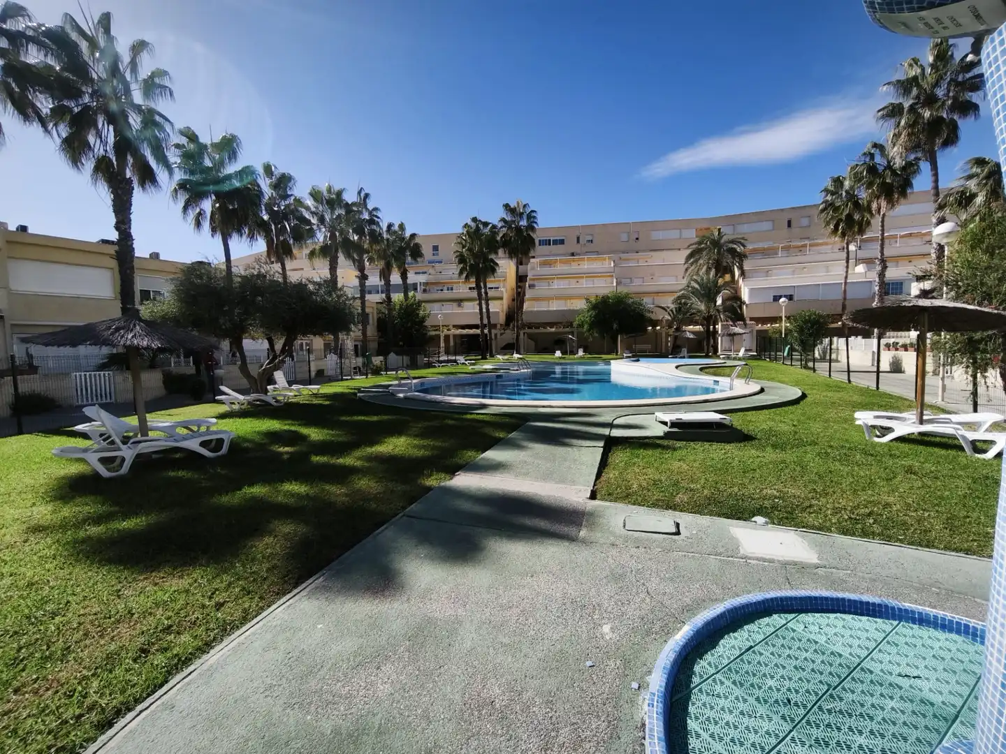 Swimming pool of Houses for sale in Alicante / Alacant  with Private garden, Terrace and Community pool
