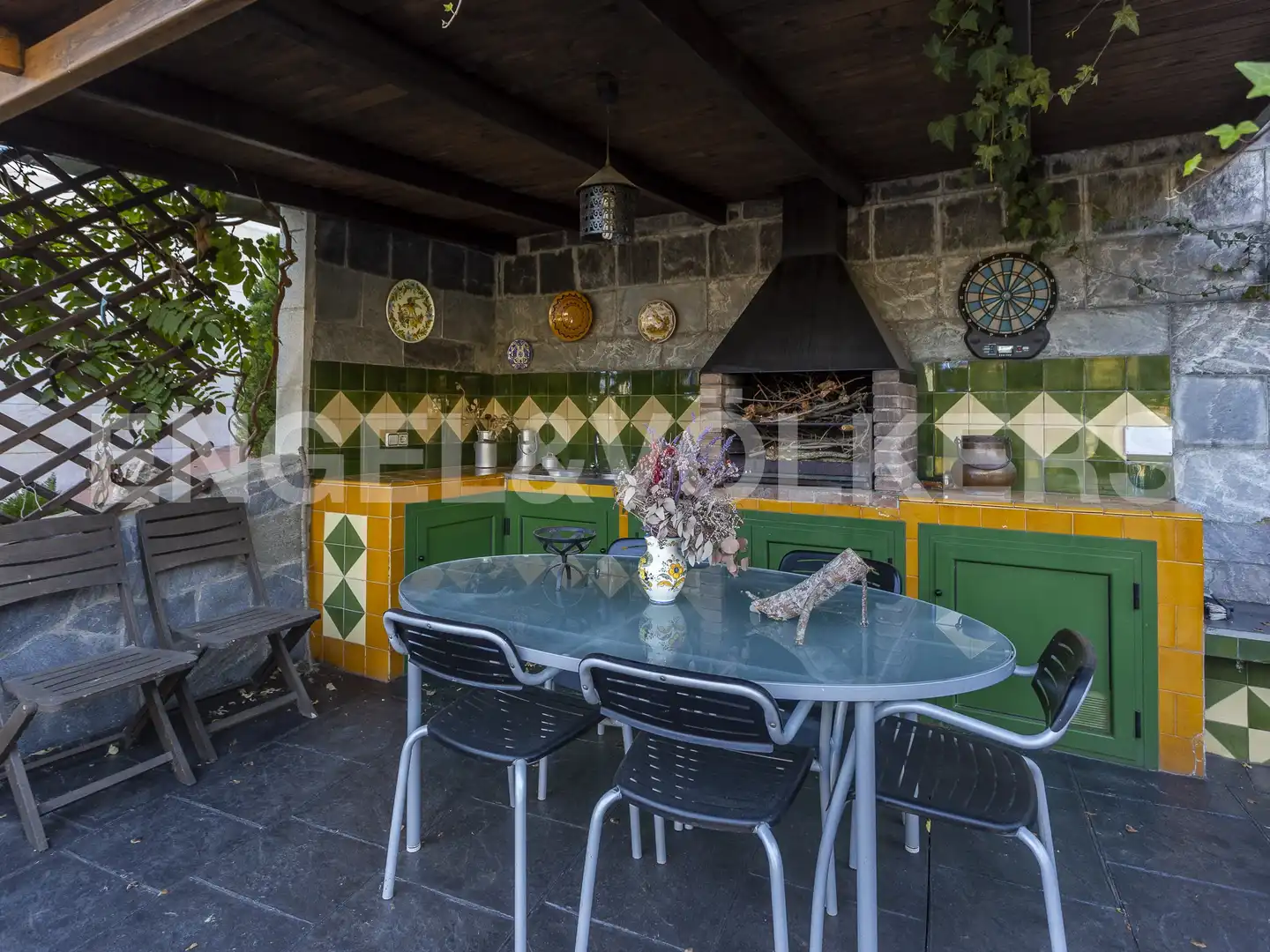 Jardín de Casa o chalet en venta en Santa Coloma de Cervelló con Calefacción, Jardín privado y Parquet