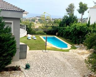 Exterior view of House or chalet to rent in Dénia  with Heating, Private garden and Terrace