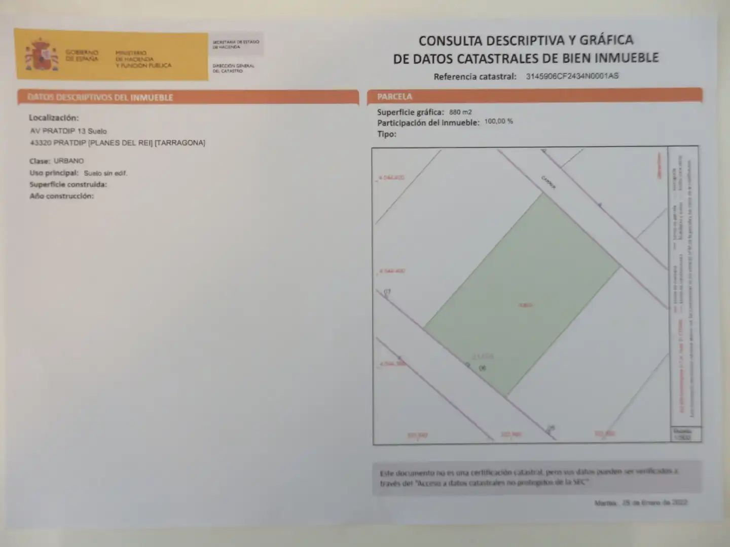 Residencial en venta en Pratdip