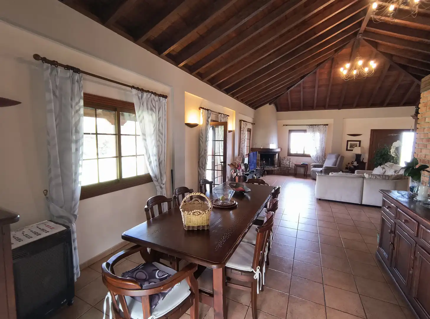 Comedor de Casa o chalet en venta en La Orotava con Jardín privado, Parquet y Terraza