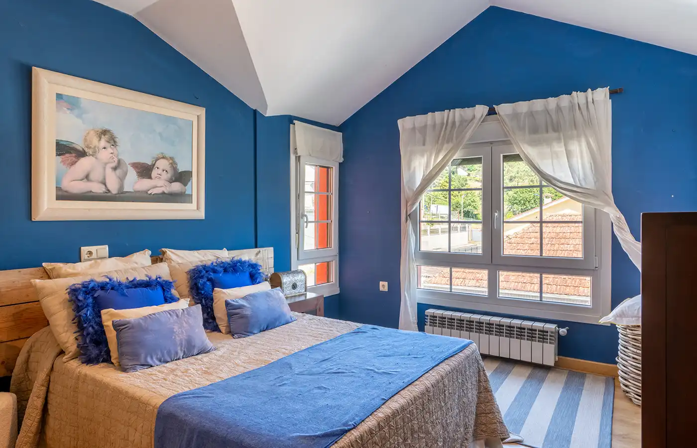 Bedroom of Houses for sale in Culleredo  with Air Conditioner, Heating and Private garden