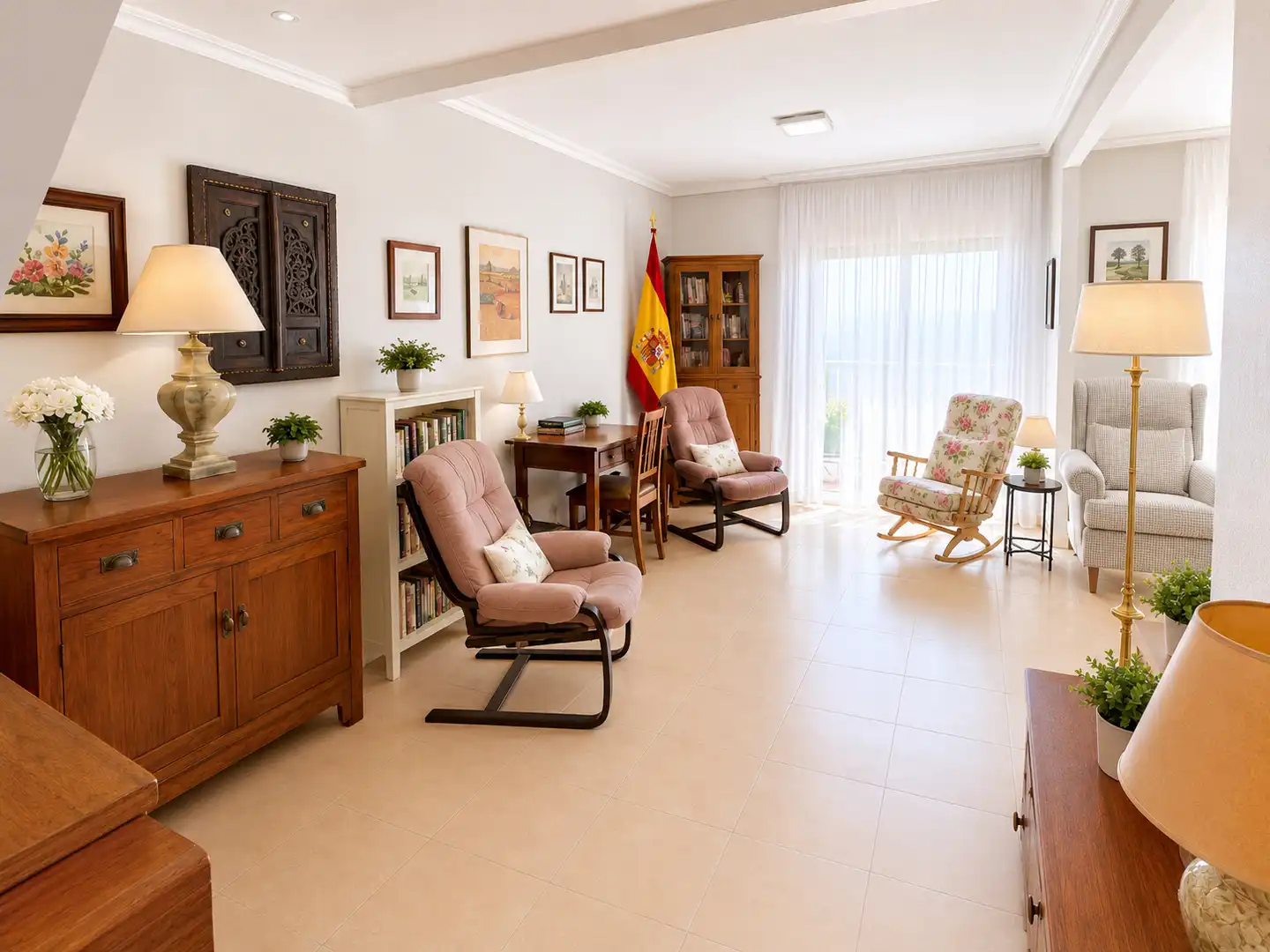 Sala d'estar de Àtic en venda en San Pedro del Pinatar amb Aire condicionat, Terrassa i Forn