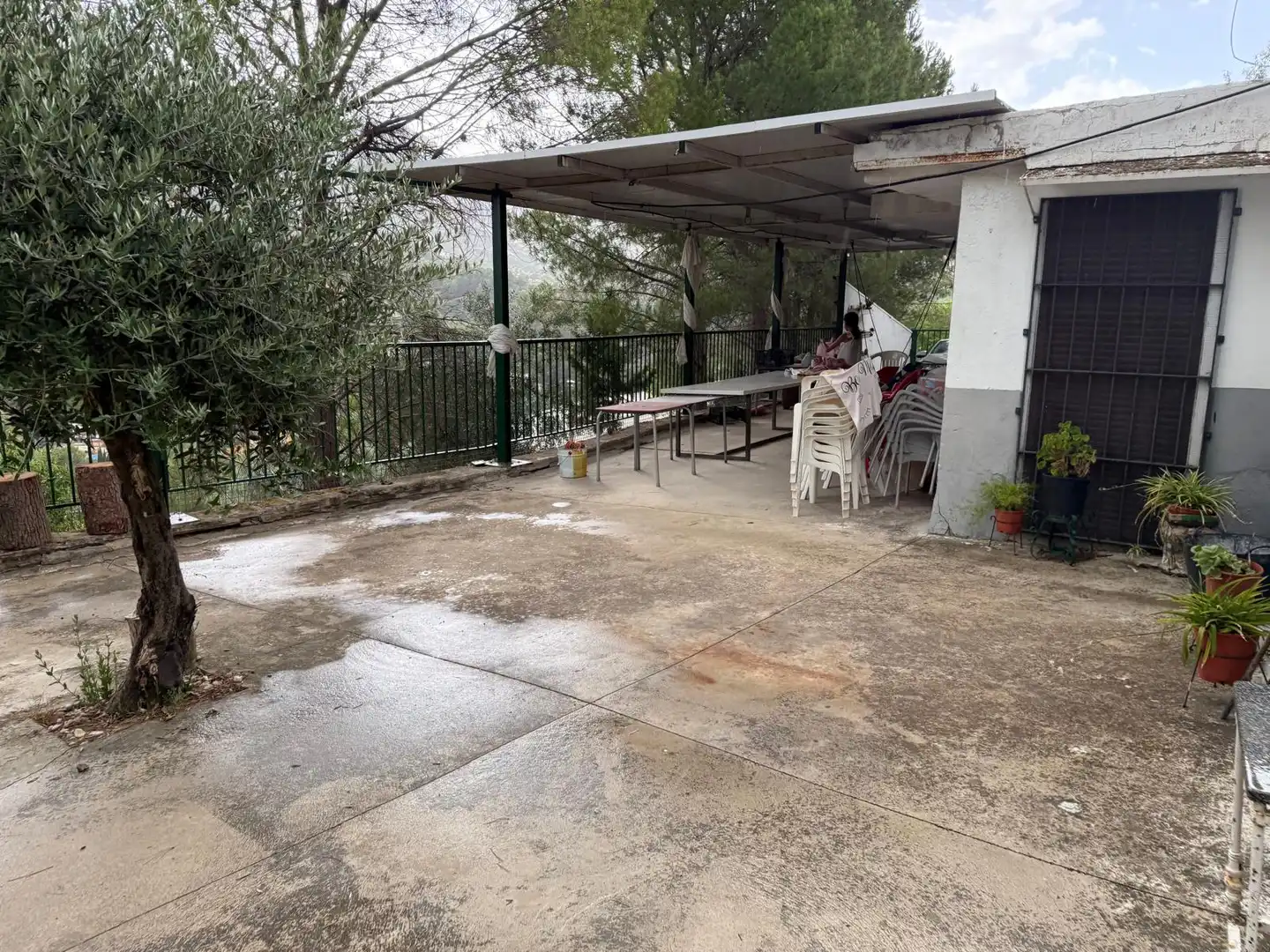Terrasse von Country house zum Verkauf in Jaén mit Privatgarten, Terrasse und Schwimmbad