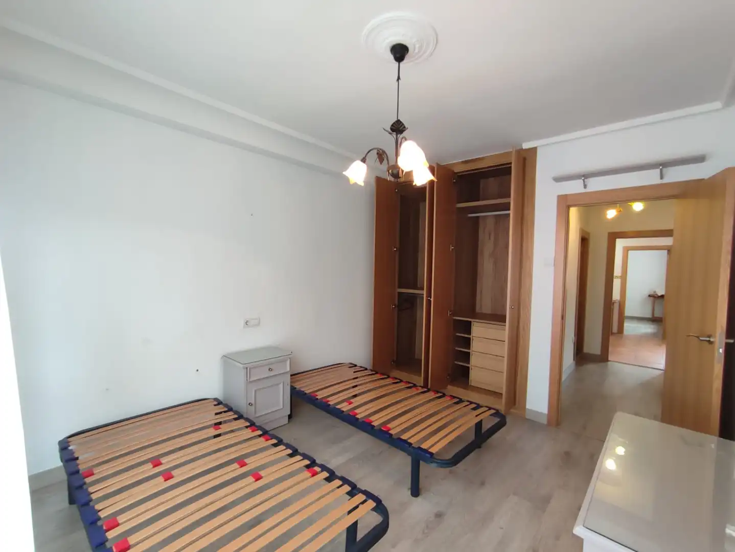 Bedroom of Flat for rent in Gijón   with Heating and Parquet flooring