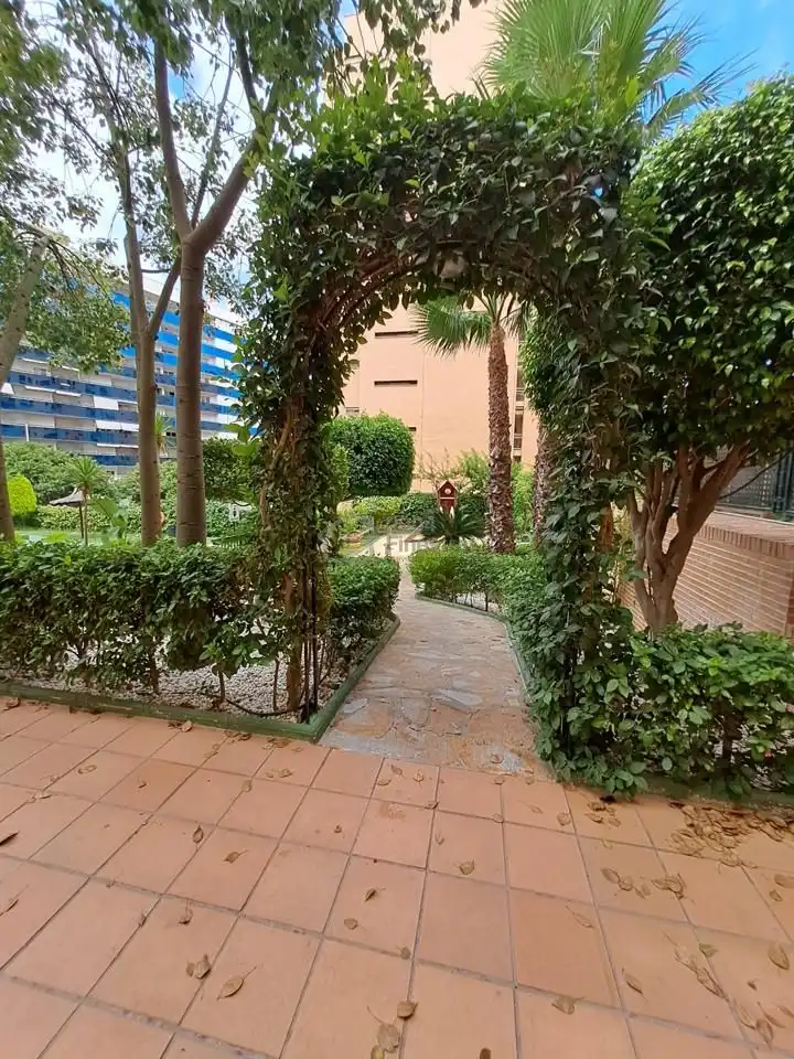 Jardín de Ático en venta en Villajoyosa / La Vila Joiosa con Aire acondicionado, Terraza y Piscina comunitaria