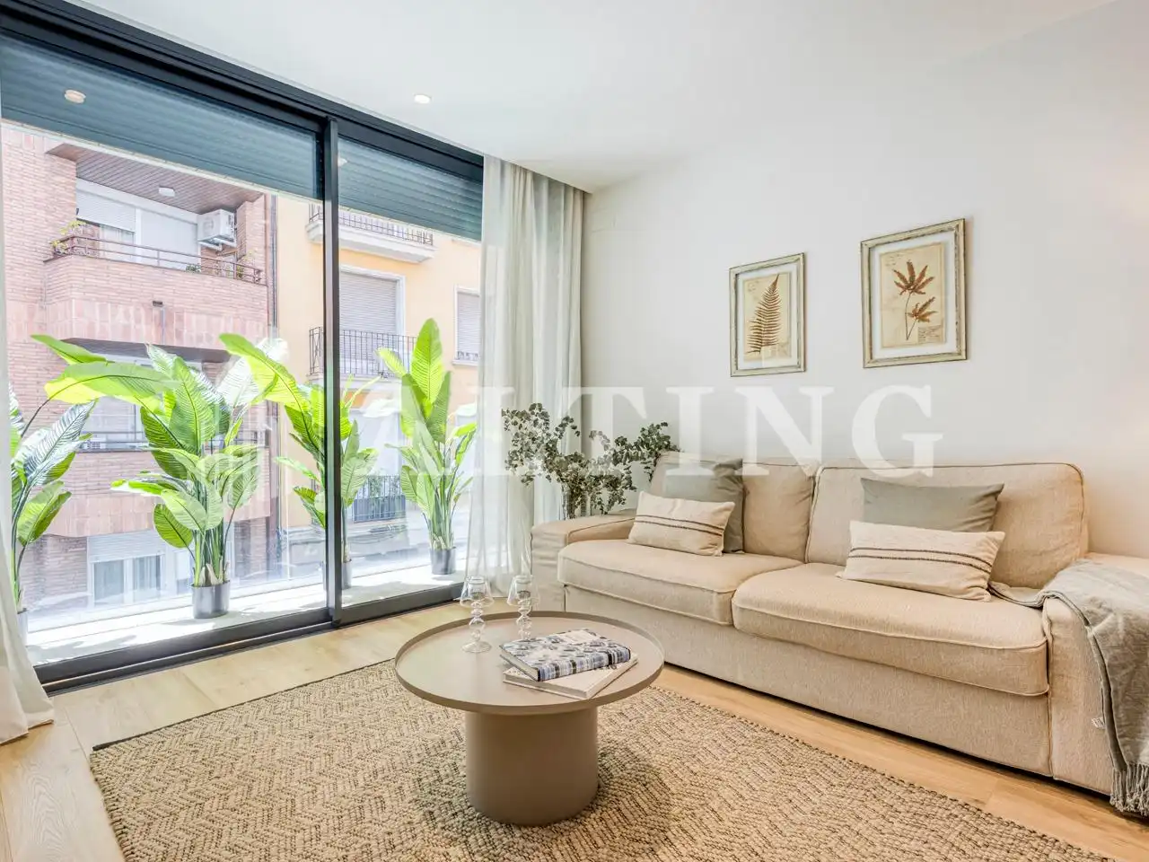 Sala de estar de Piso en venta en Sarrià - Sant Gervasi