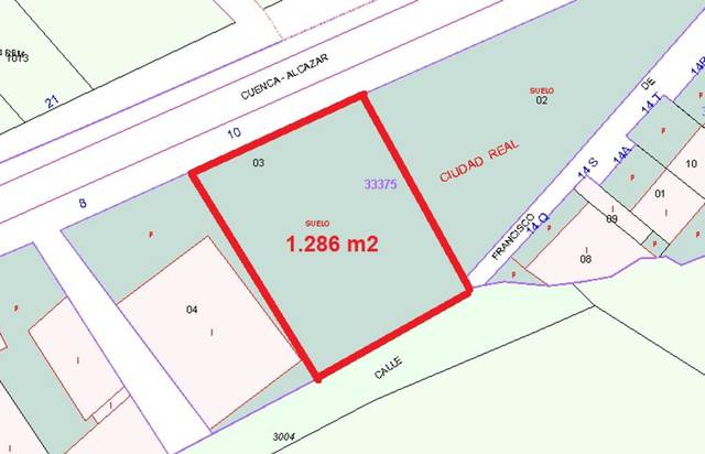 Terreno en Venta en CUENCA-ALCAZAR, 10 en La Almarcha