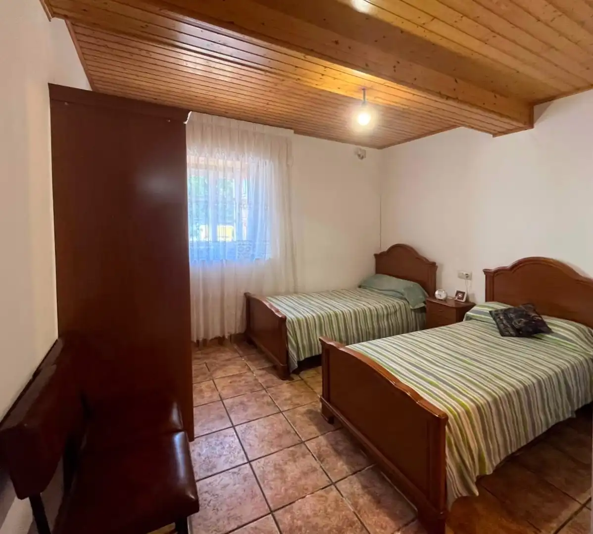 Bedroom of Houses for sale in Vilasantar  with Private garden, Parquet flooring and Furnished