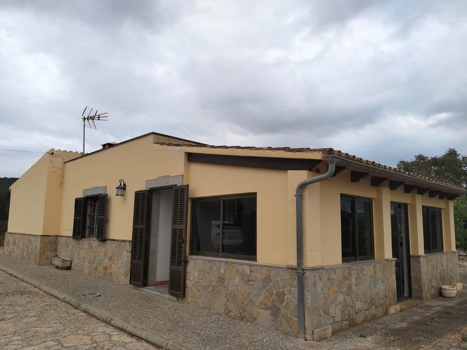 Exterior view of Country house for sale in Santa Eugènia  with Private garden, Terrace and Swimming Pool