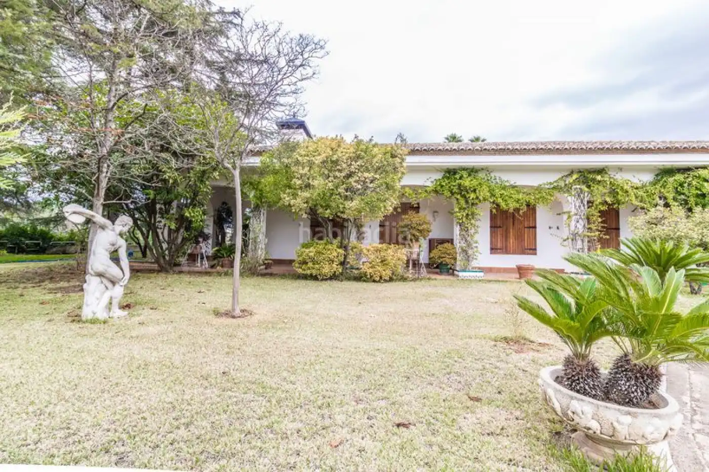 Vista exterior de Casa o chalet en venta en El Genovés con Aire acondicionado, Jardín privado y Terraza