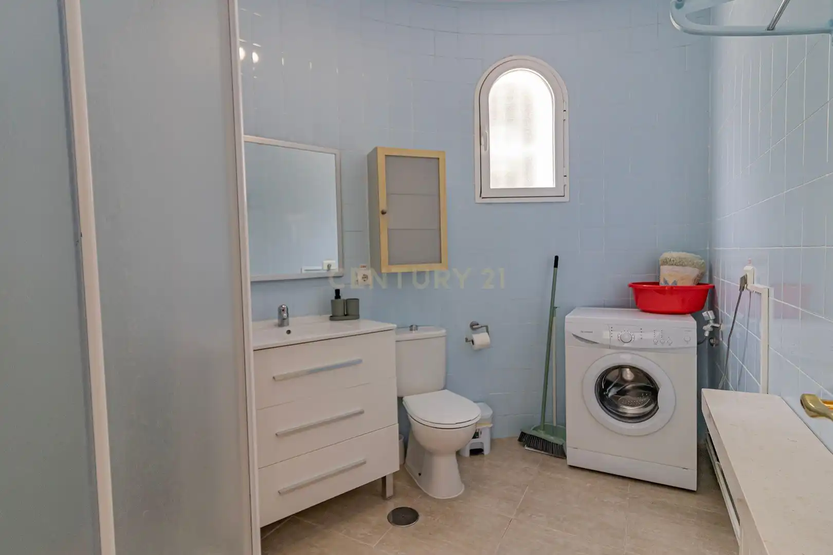 Bathroom of Houses for rent in Calpe / Calp  with Air Conditioner, Private garden and Swimming Pool