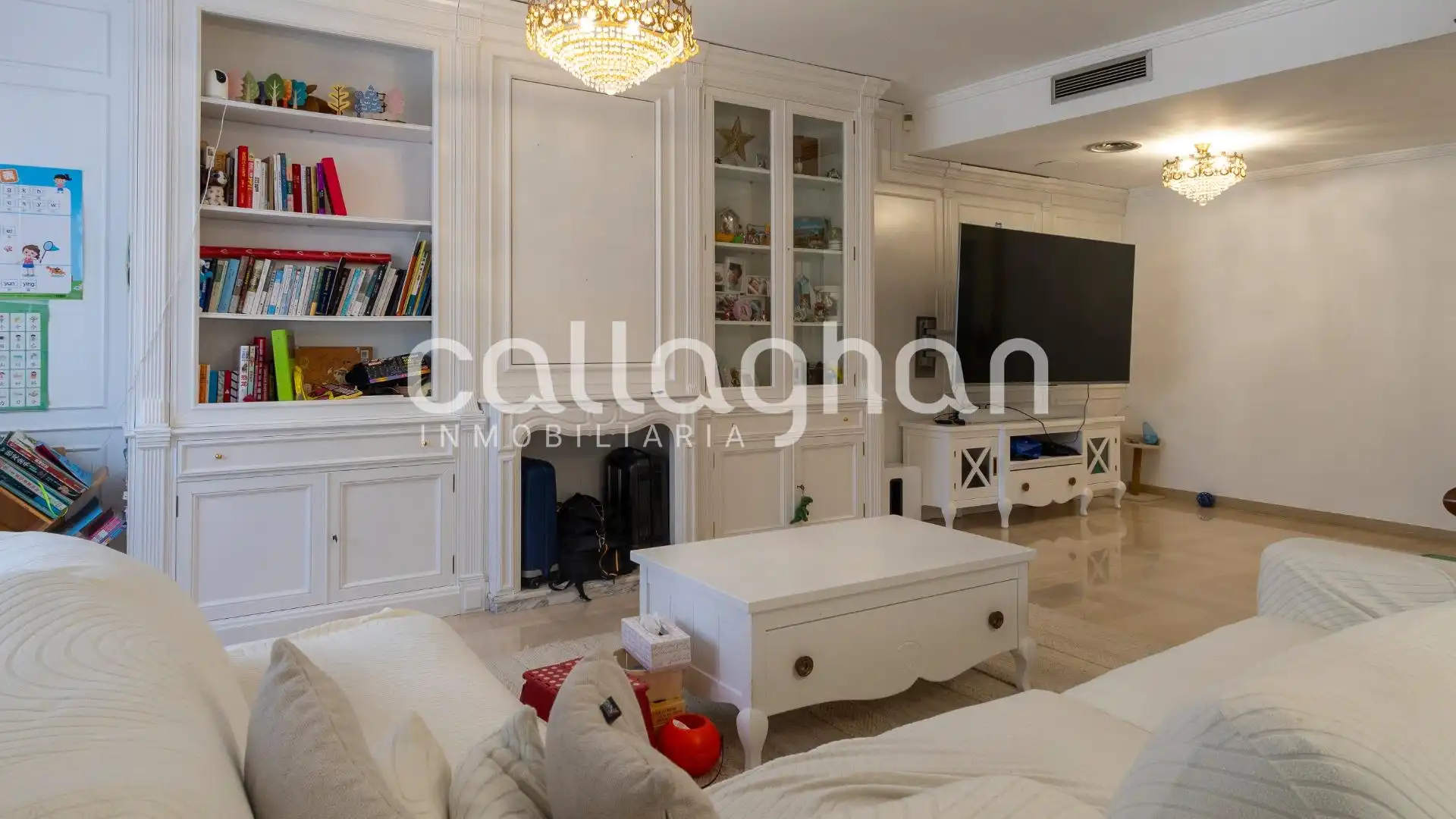 Sala de estar de Casa o chalet en venta en Gandia con Aire acondicionado, Amueblado y Jacuzzi