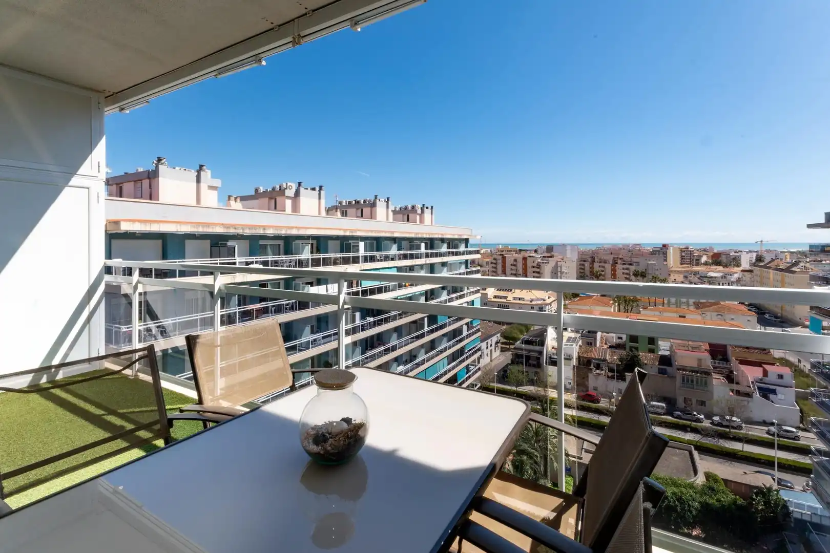 Terraza de Apartamento en venta en Gandia con Aire acondicionado, Calefacción y Jardín privado