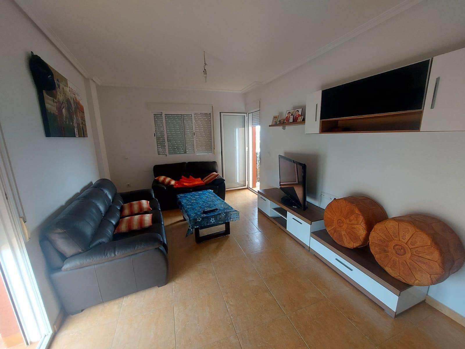 Sala de estar de Piso en venta en  Murcia Capital con Terraza y Trastero