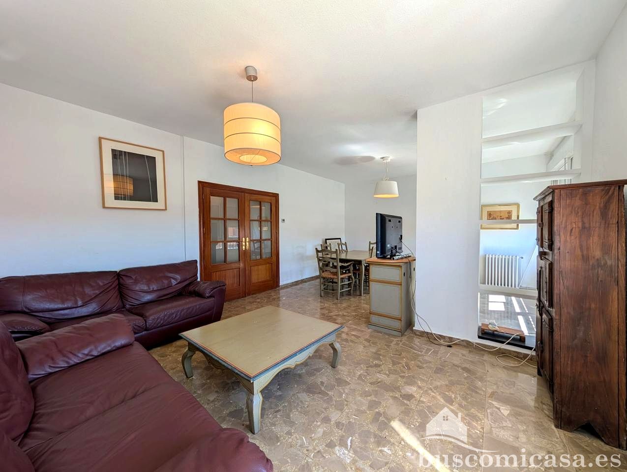 Living room of Flat for sale in Linares  with Air Conditioner, Heating and Storage room