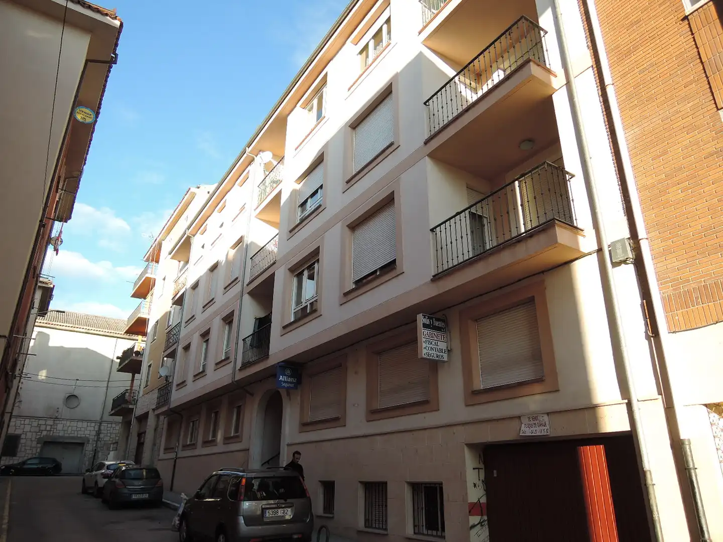 Exterior view of Flat for sale in Cuéllar  with Heating