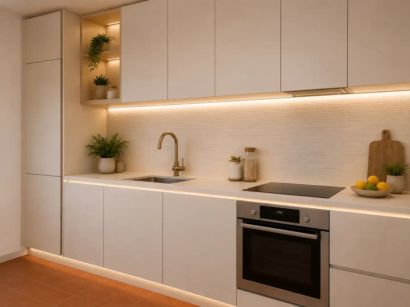 Cocina de Piso en venta en Águilas con Terraza, Trastero y Amueblado