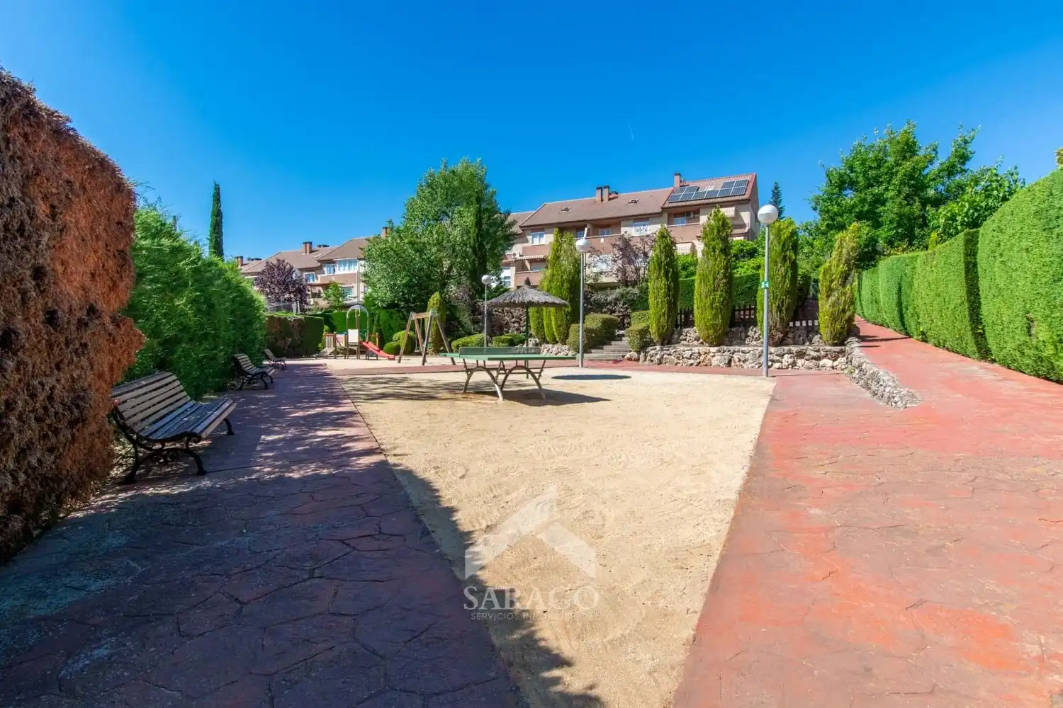 Terrace of Houses for sale in Las Rozas de Madrid  with Storage room
