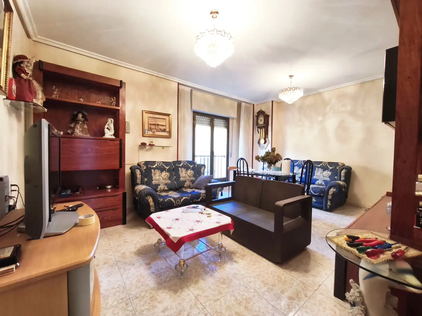 Living room of Houses for sale in Lanciego / Lantziego  with Heating, Terrace and Balcony