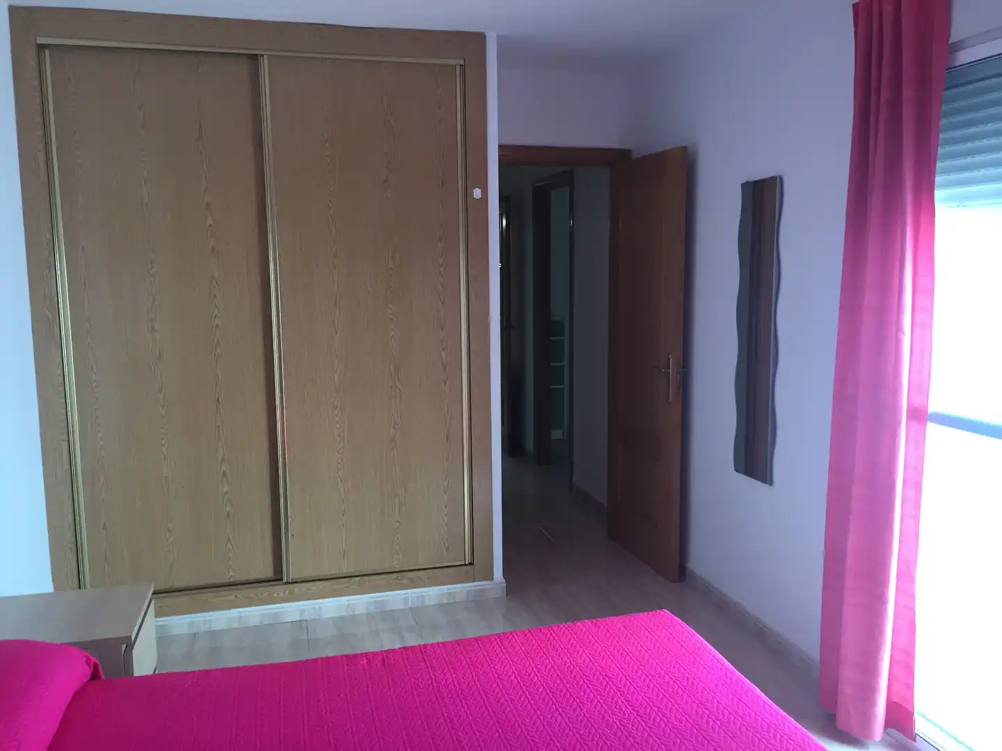 Schlafzimmer von Wohnungen zur Miete in Málaga mit Klimaanlage, Möbliert und Waschmaschine