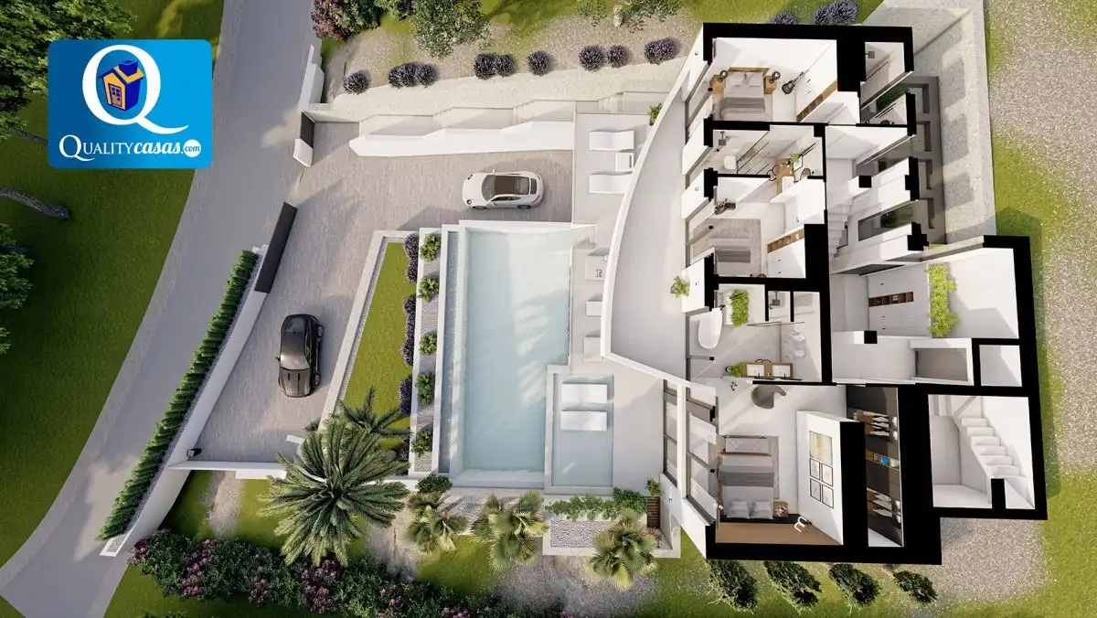 Vista exterior de Casa o chalet en venta en Altea con Aire acondicionado, Calefacción y Terraza