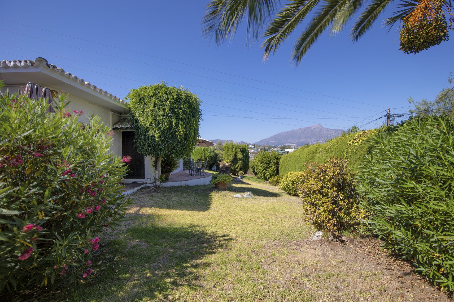 Garden of House or chalet for sale in Marbella  with Air Conditioner, Private garden and Terrace