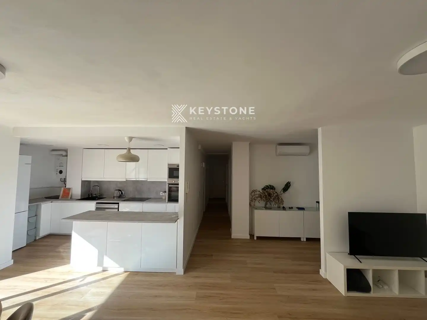 Kitchen of Flat for rent in  Palma de Mallorca  with Air Conditioner, Terrace and Furnished