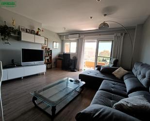 Living room of Flat to rent in  Valencia Capital  with Air Conditioner, Terrace and Balcony