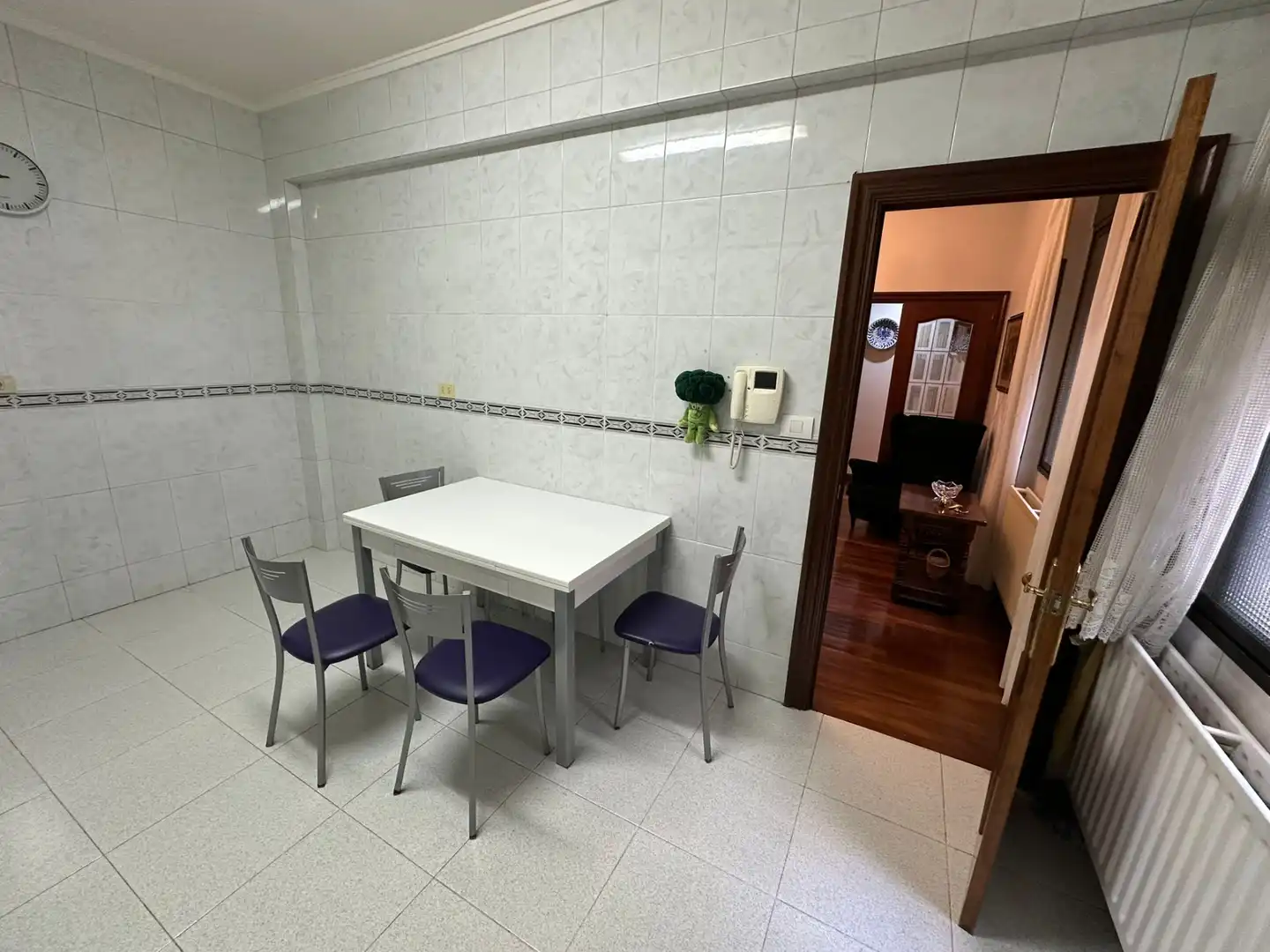 Dining room of Flat for sale in Bilbao   with Oven, Washing machine and Balcony