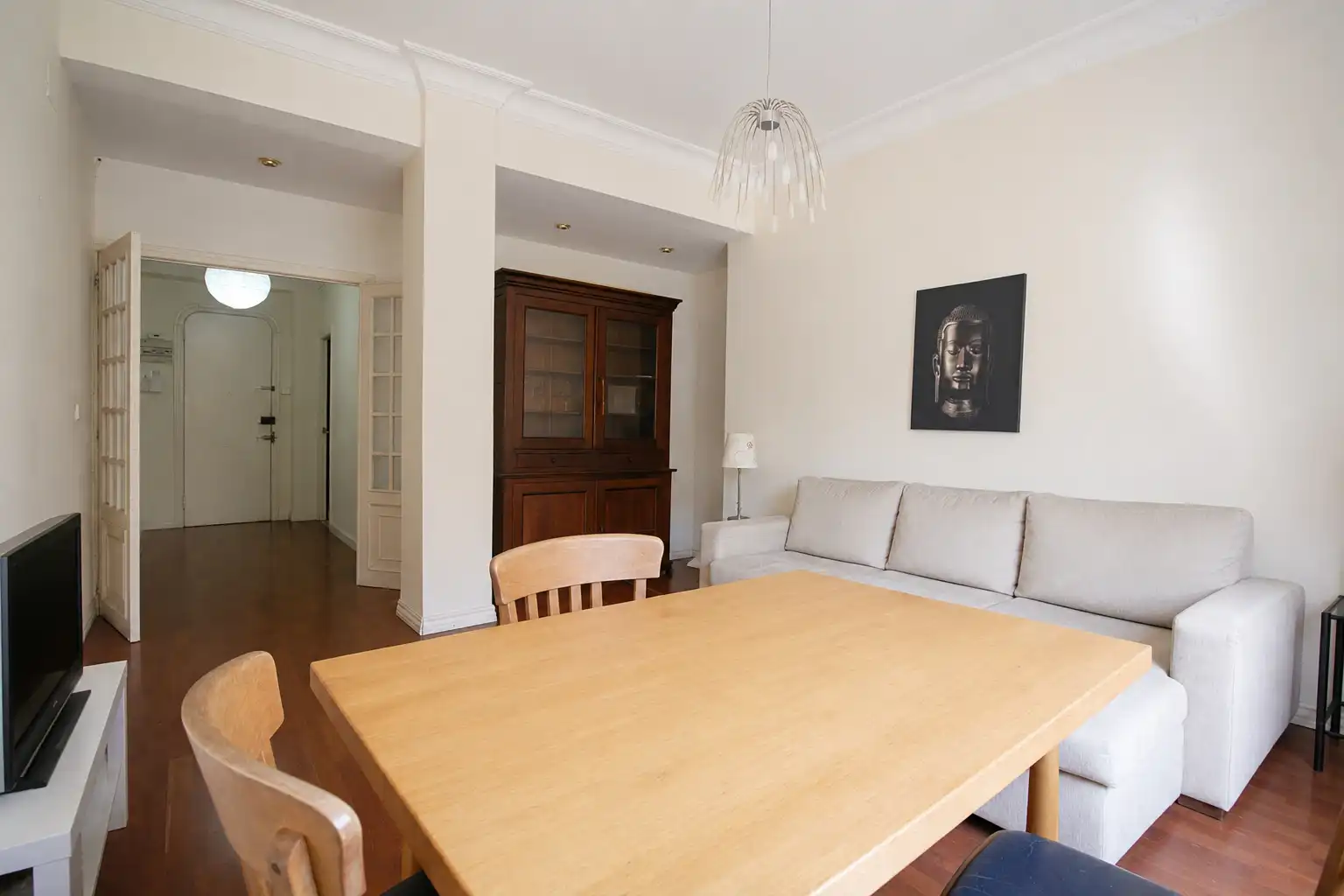 Dining room of Flat for sale in Valencia  with Furnished, Oven and Washing machine