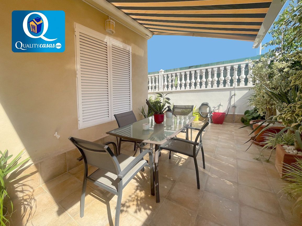 Terrace of Single-family semi-detached for sale in Santa Pola  with Air Conditioner, Terrace and Community pool