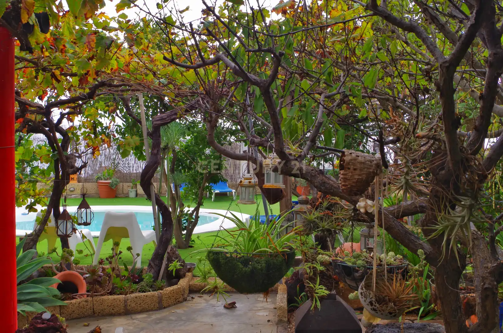 Garden of Houses for sale in San Miguel de Abona  with Swimming Pool