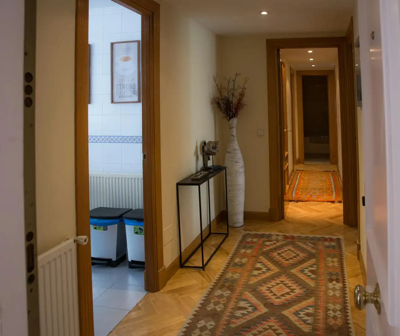 Wohnung zur Miete in Madrid mit Klimaanlage, Heizung und Privatgarten