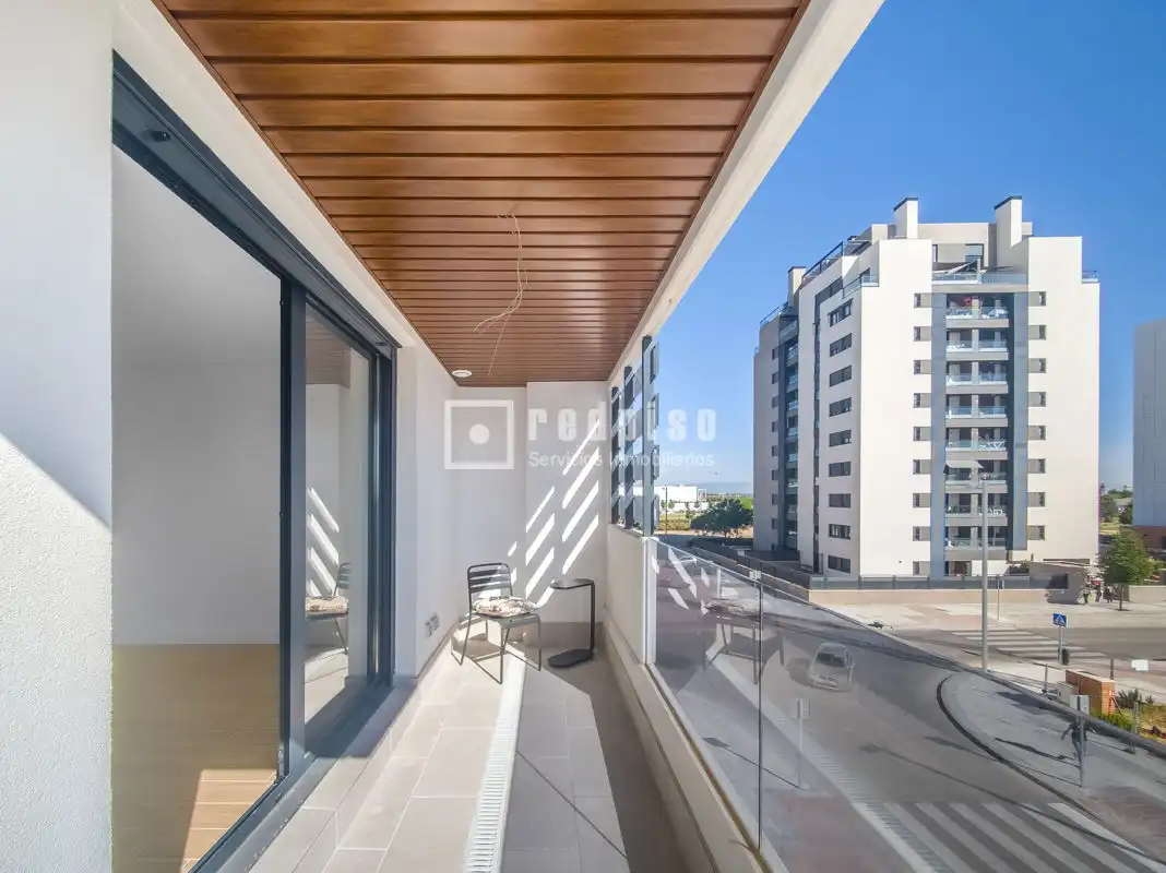 Terraza de Piso en venta en Madrid con Aire acondicionado, Calefacción y Jardín privado