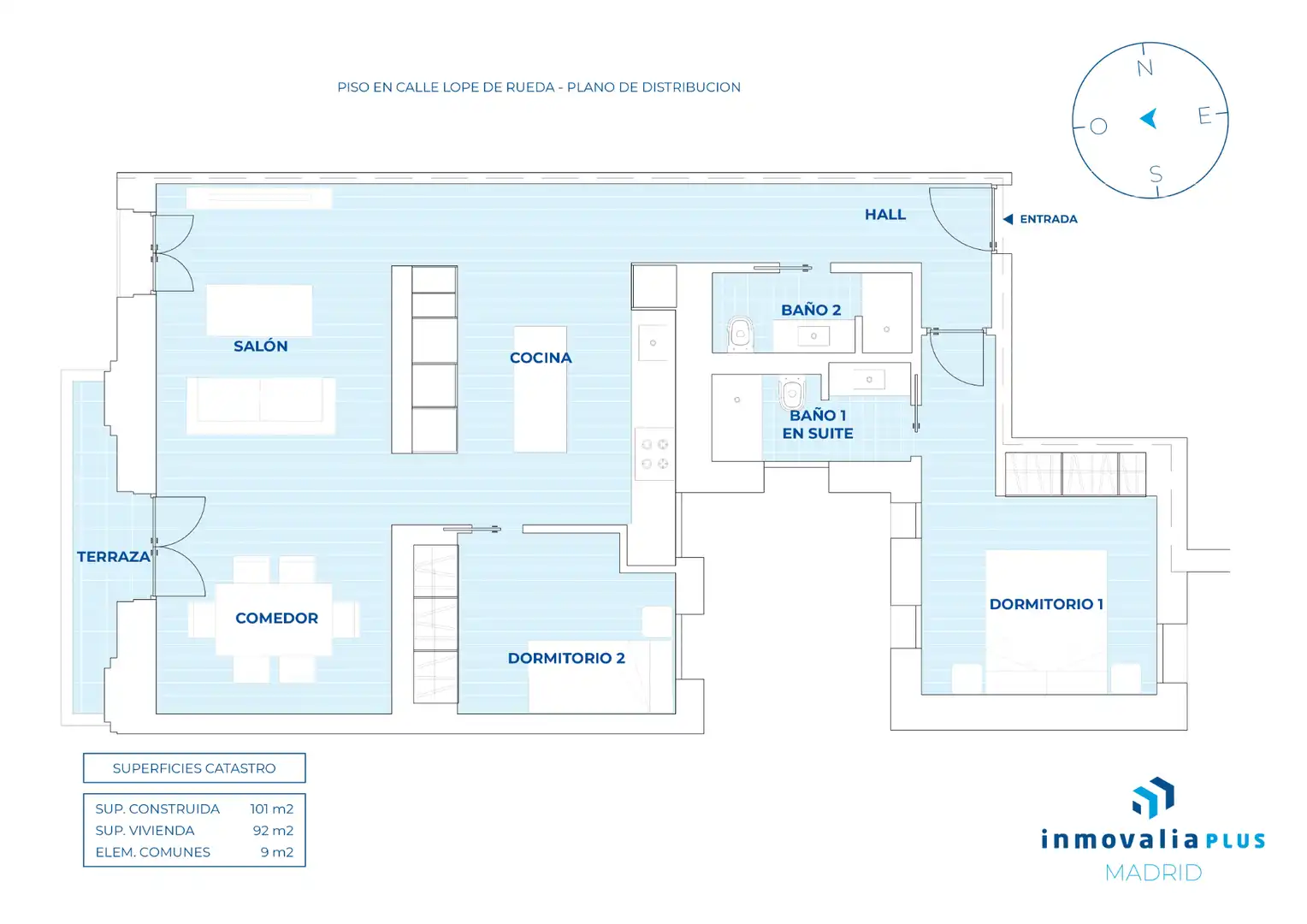 Flat for sale in Madrid  with Air Conditioner, Heating and Terrace