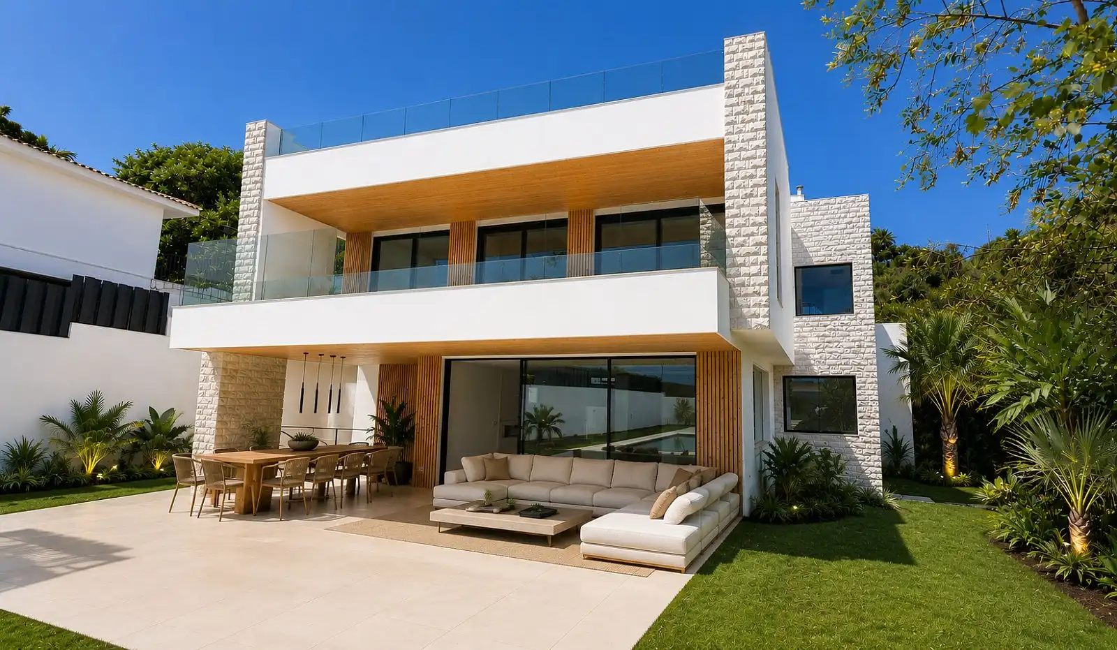 Terrassa de Casa o xalet en venda en Benalmádena amb Aire condicionat, Jardí privat i Terrassa
