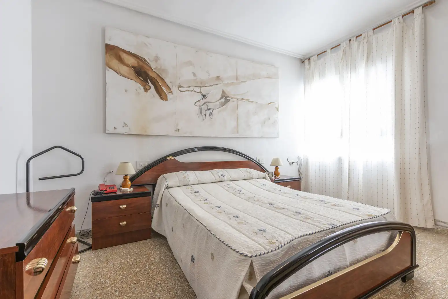 Bedroom of Flat for sale in Bonrepòs i Mirambell  with Balcony