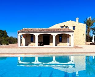 Piscina de Casa o xalet de lloguer en Dénia amb Aire condicionat, Terrassa i Piscina