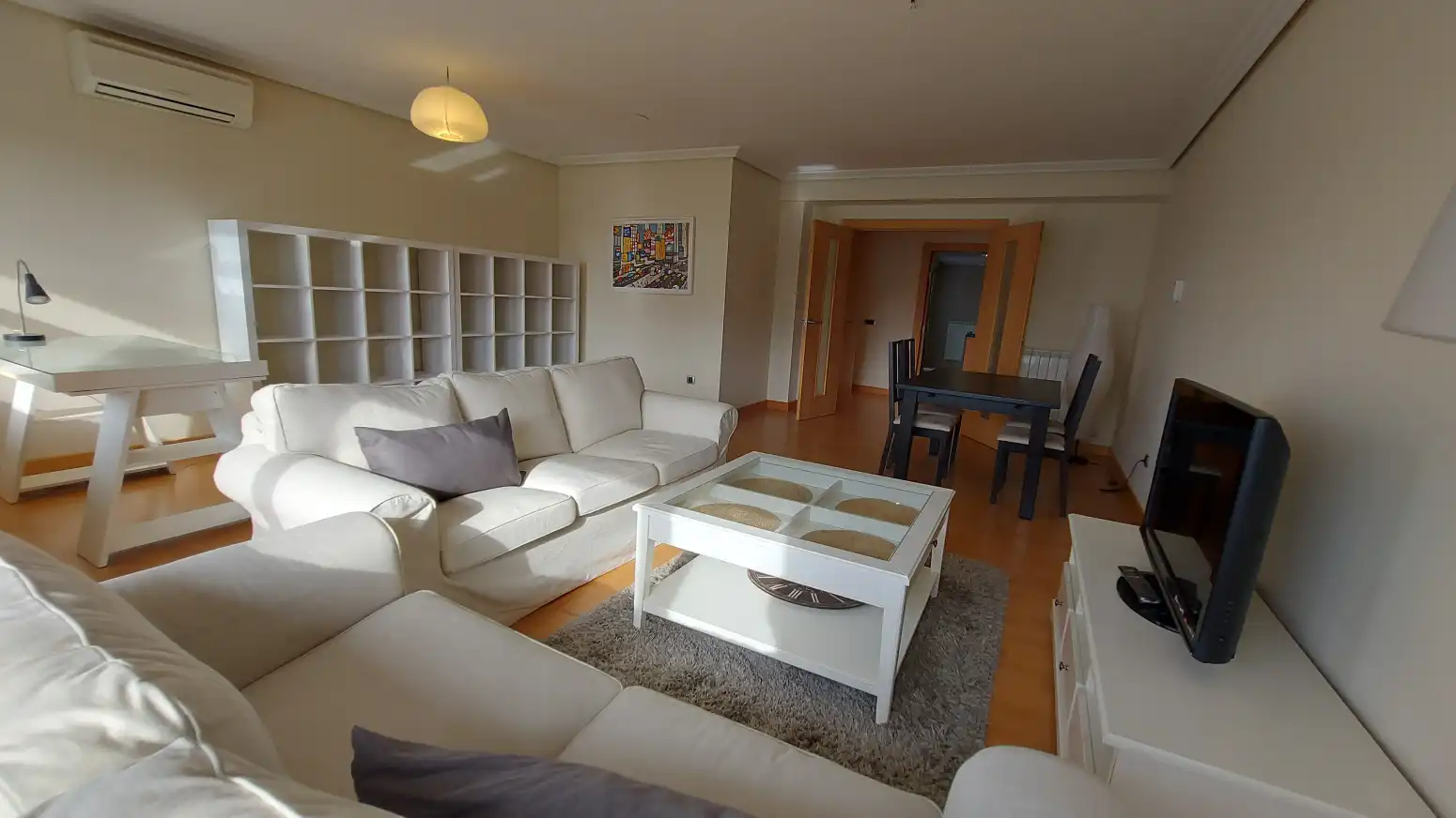 Sala de estar de Piso en venta en  Logroño con Aire acondicionado, Calefacción y Trastero