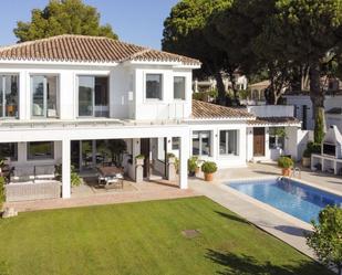 Exterior view of House or chalet for sale in Marbella  with Air Conditioner, Private garden and Terrace