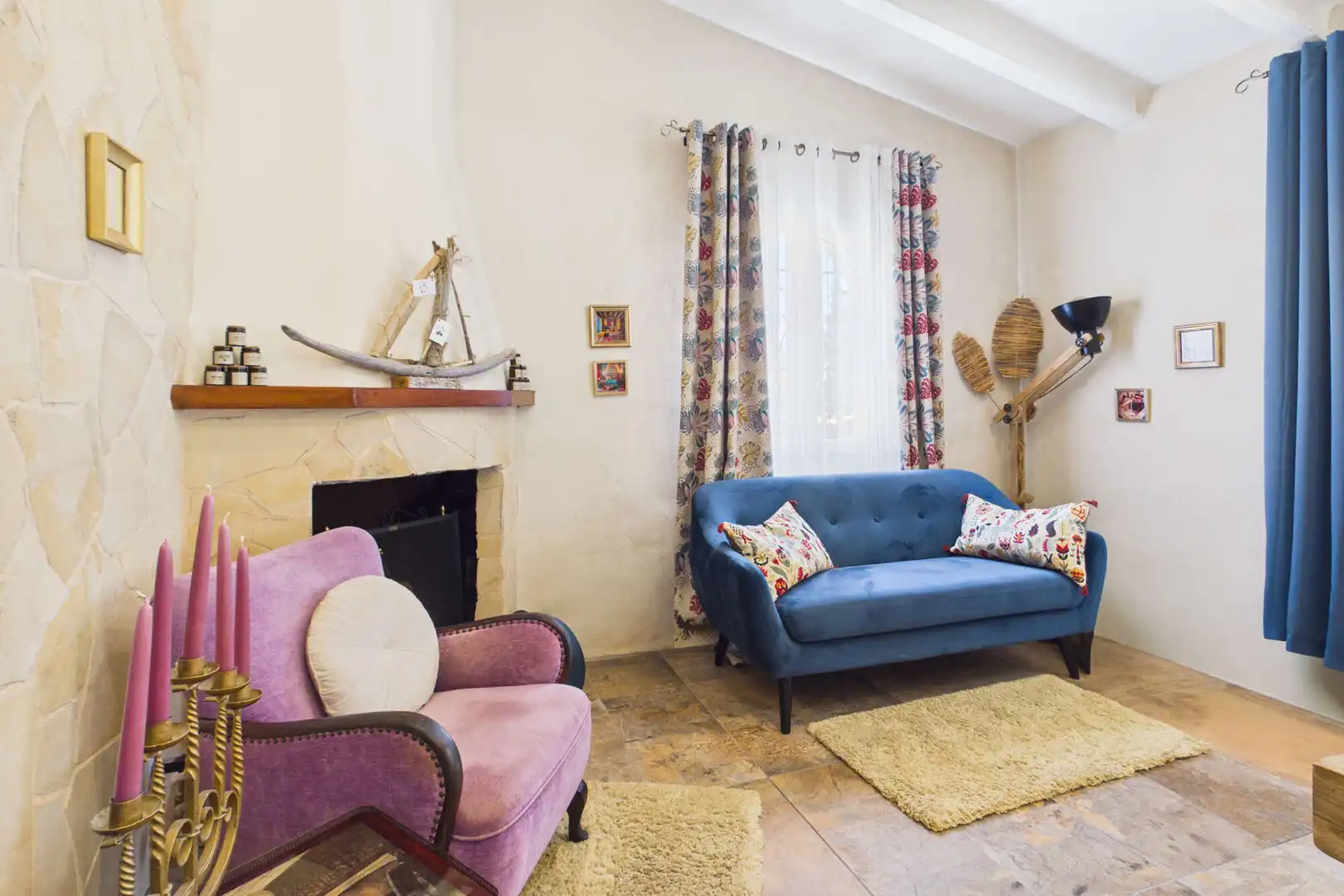 Sala de estar de Finca rústica en venta en Archena con Aire acondicionado, Calefacción y Terraza