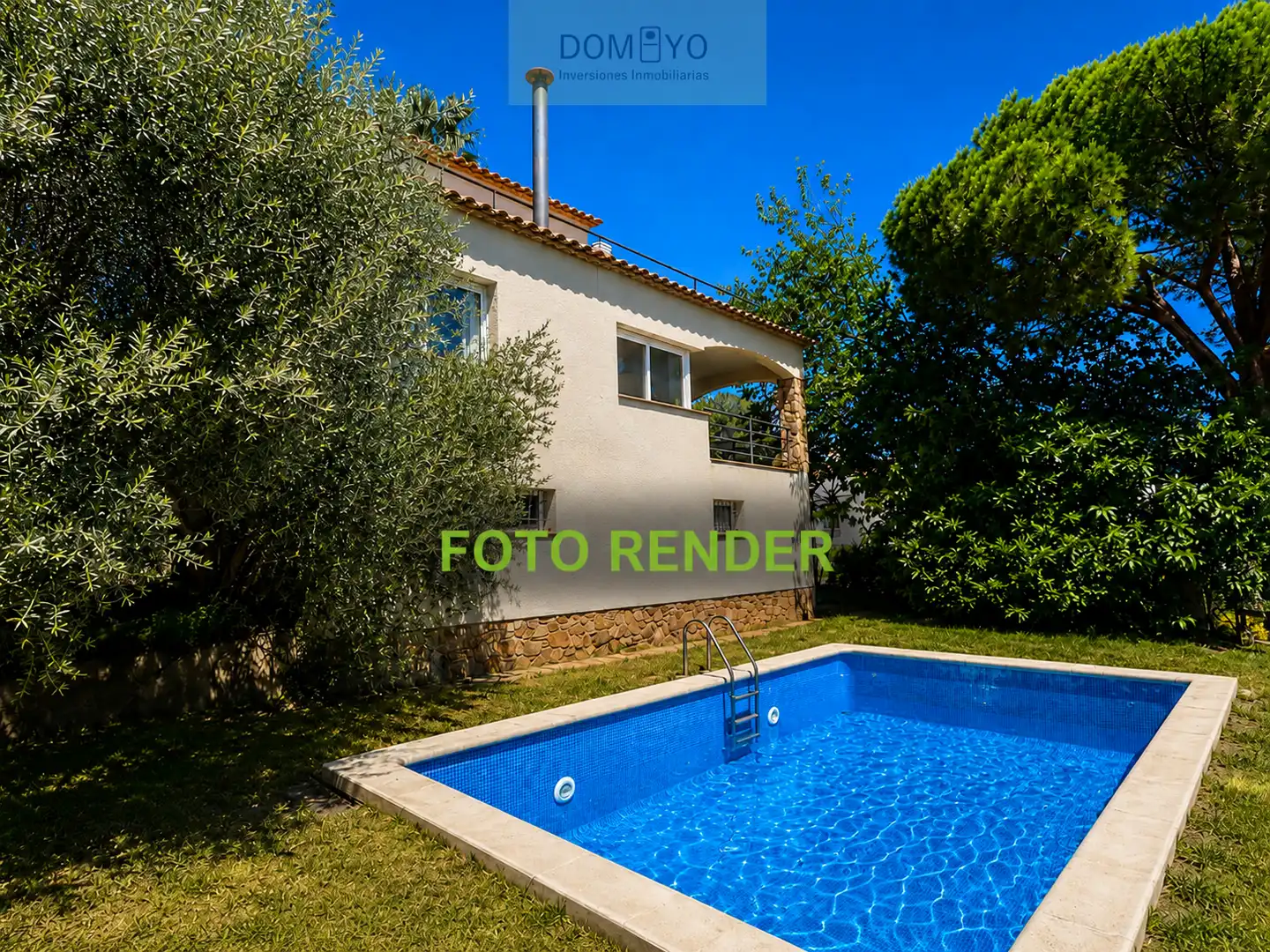 Casa amb piscina en venda a Rossello