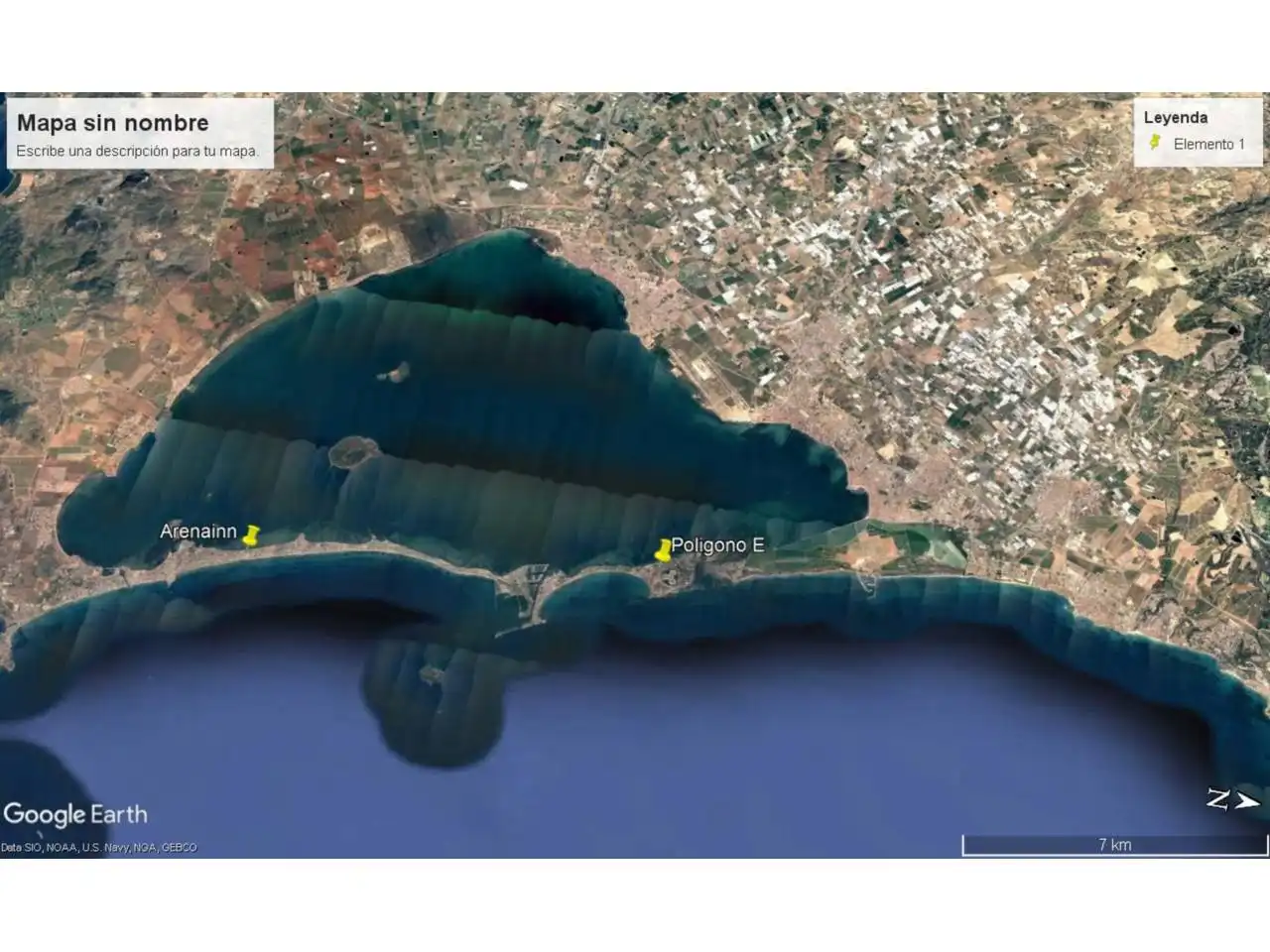 Terreno industrial en venta en La Manga del Mar Menor